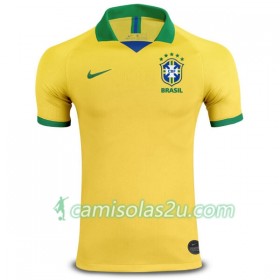 Camisolas de Futebol Brasil Equipamento Principal Copa América 2019 Manga Curta